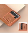 Hurtownia GSM - Etui Nillkin Qin Leather Pro Samsung Galaxy S22+ Plus černé - NLK524 - {ean13} - Hurt