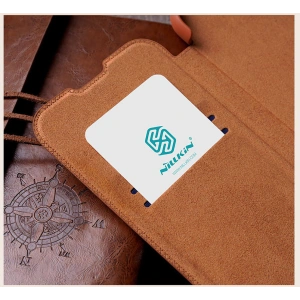 Hurtownia GSM - Etui Nillkin Qin Leather Pro Samsung Galaxy S22+ Plus negru - NLK524 - {ean13} - Hurt