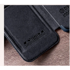 Hurtownia GSM - Etui Nillkin Qin Leather Pro Samsung Galaxy S22+ Plus negru - NLK524 - {ean13} - Hurt