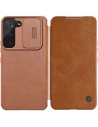 Hurtownia GSM - Etui Nillkin Qin Leather Pro Samsung Galaxy S22+ Plus brązowy - NLK525 - {ean13} - Hurt