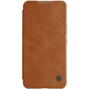 Hurtownia GSM - Etui Nillkin Qin Leather Pro Samsung Galaxy S22+ Plus maro - NLK525 - {ean13} - Hurt