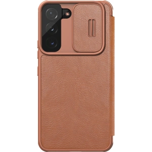 Hurtownia GSM - Etui Nillkin Qin Leather Pro Samsung Galaxy S22+ Plus maro - NLK525 - {ean13} - Hurt