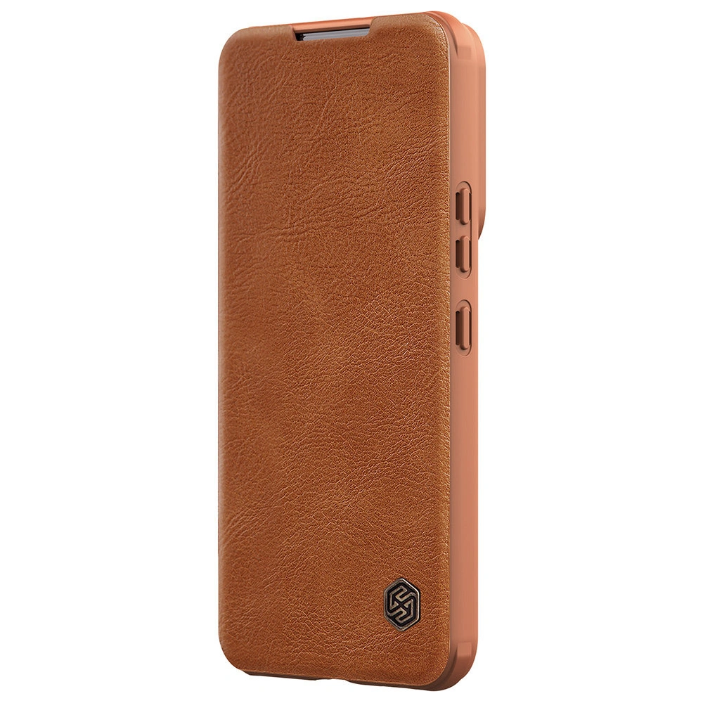 Hurtownia GSM - Case Nillkin Qin Leather Pro Samsung Galaxy S22+ Plus braun - NLK525 - {ean13} - Hurt