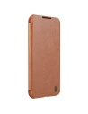 Hurtownia GSM - Etui Nillkin Qin Leather Pro Samsung Galaxy S22+ Plus brązowy - NLK525 - {ean13} - Hurt