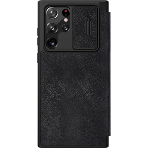 Hurtownia GSM - Etui Nillkin Qin Leather Pro Samsung Galaxy S22 Ultra černé - NLK526 - {ean13} - Hurt