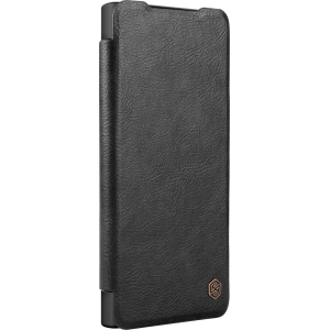 Hurtownia GSM - Etui Nillkin Qin Leather Pro Samsung Galaxy S22 Ultra černé - NLK526 - {ean13} - Hurt