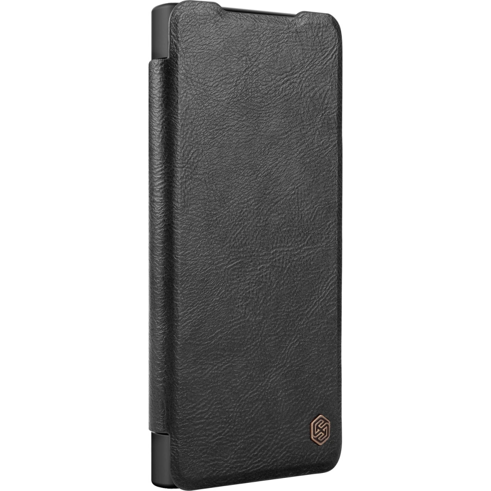 Hurtownia GSM - Etui Nillkin Qin Leather Pro Samsung Galaxy S22 Ultra černé - NLK526 - {ean13} - Hurt