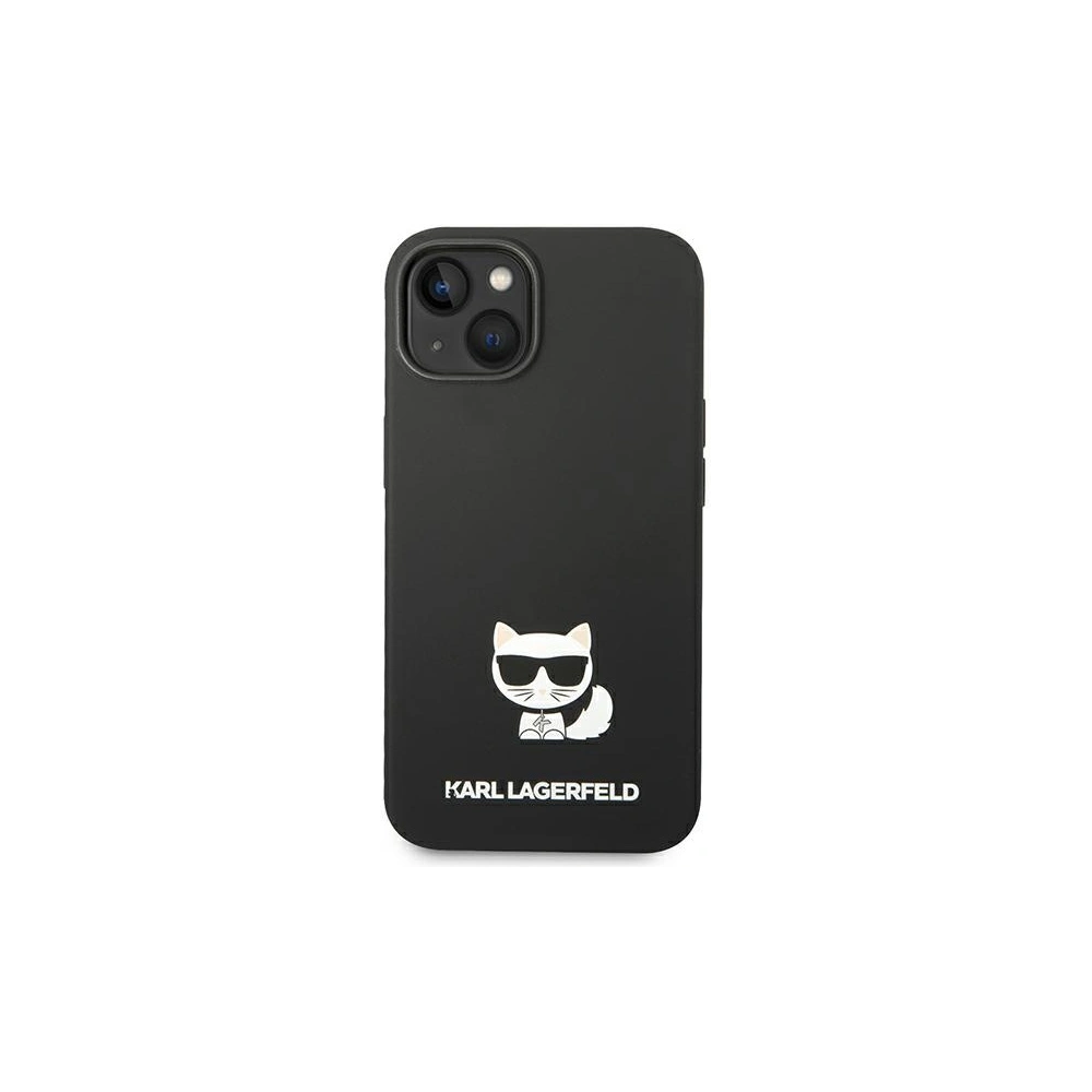 Hurtownia GSM - Case Karl Lagerfeld KLHCP14MSLCTBK Apple iPhone 14 Plus / 15 Plus Hartschale schwarz/black Silikon Choupette Body - KLD1133 - {ean13} - Hurt