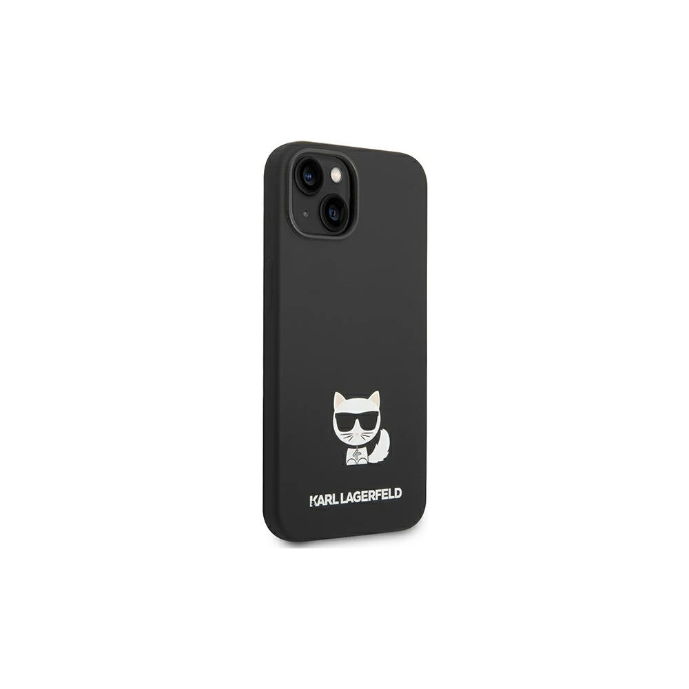 Hurtownia GSM - Case Karl Lagerfeld KLHCP14MSLCTBK Apple iPhone 14 Plus / 15 Plus Hartschale schwarz/black Silikon Choupette Body - KLD1133 - {ean13} - Hurt