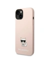 Hurtownia GSM - Case Karl Lagerfeld KLHCP14MSLCTPI Apple iPhone 14 Plus / 15 Plus Hardcase hellrosa/light pink Silikon Choupette Body - KLD1134 - {ean13} - Hurt