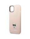 Hurtownia GSM - Case Karl Lagerfeld KLHCP14MSLCTPI Apple iPhone 14 Plus / 15 Plus Hardcase hellrosa/light pink Silikon Choupette Body - KLD1134 - {ean13} - Hurt