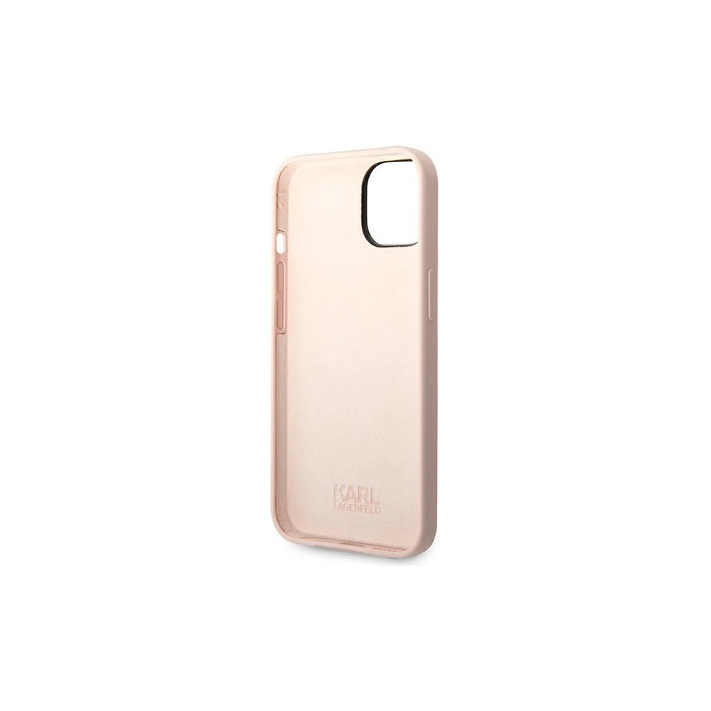 Hurtownia GSM - Case Karl Lagerfeld KLHCP14MSLCTPI Apple iPhone 14 Plus / 15 Plus Hardcase hellrosa/light pink Silikon Choupette Body - KLD1134 - {ean13} - Hurt
