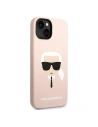 Hurtownia GSM - Etui Karl Lagerfeld KLHCP14MSLKHLP Apple iPhone 14 Plus / 15 Plus hardcase różowy/pink Silicone Karl`s Head - KLD1135 - {ean13} - Hurt