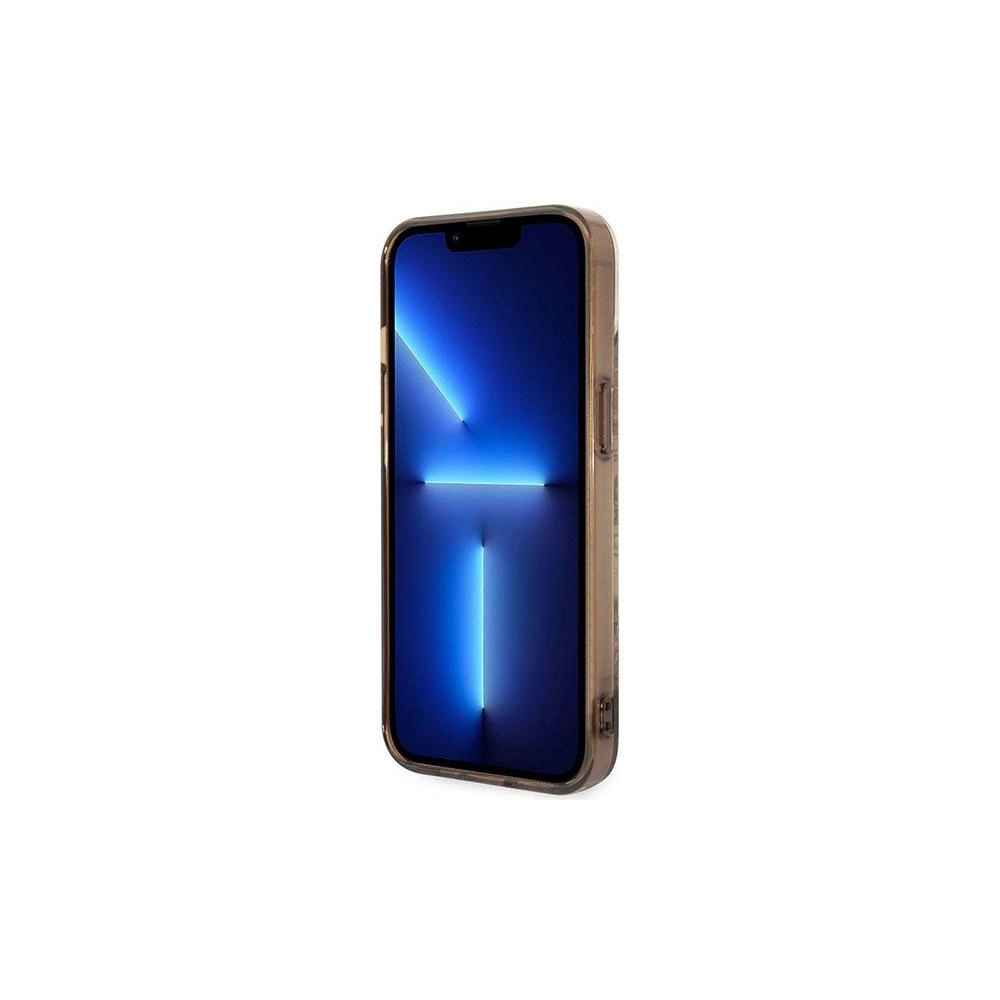 Hurtownia GSM - Etui Guess GUHCP14SHGPLHC Apple iPhone 14 carcasă tare ocru Colecția Porcelain - GUE2119 - {ean13} - Hurt