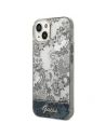 Wholesale Guess GUHCP14SHGPLHG Apple iPhone 14 grey hardcase Porcelain Collection - GUE2120 - {ean13} - Hurt