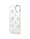 Wholesale Guess GUHCP14SHTPPTH Apple iPhone 14 transparent hard case Peony Glitter - GUE2121 - {ean13} - Hurt
