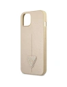 Hurtownia GSM - Etui Guess GUHCP14SPSATLE Apple iPhone 14 bej hardcase SaffianoTriangle Logo - GUE2123 - {ean13} - Hurt