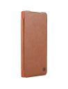 Hurtownia GSM - Etui Nillkin Qin Leather Pro Samsung Galaxy S22 Ultra brązowy - NLK527 - {ean13} - Hurt