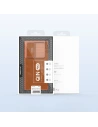 Wholesale Nillkin Qin Leather Pro Samsung Galaxy S22 Ultra brown - NLK527 - {ean13} - Hurt