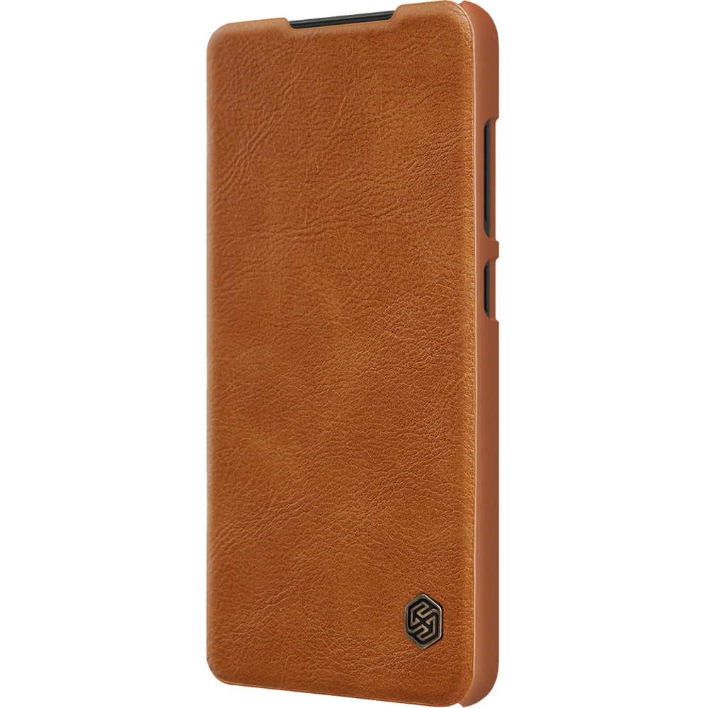 Hurtownia GSM - Etui Nillkin Qin Leather Pro Samsung Galaxy S22 Ultra hnědá - NLK527 - {ean13} - Hurt