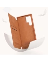 Wholesale Nillkin Qin Leather Pro Samsung Galaxy S22 Ultra brown - NLK527 - {ean13} - Hurt