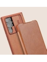 Wholesale Nillkin Qin Leather Pro Samsung Galaxy S22 Ultra brown - NLK527 - {ean13} - Hurt