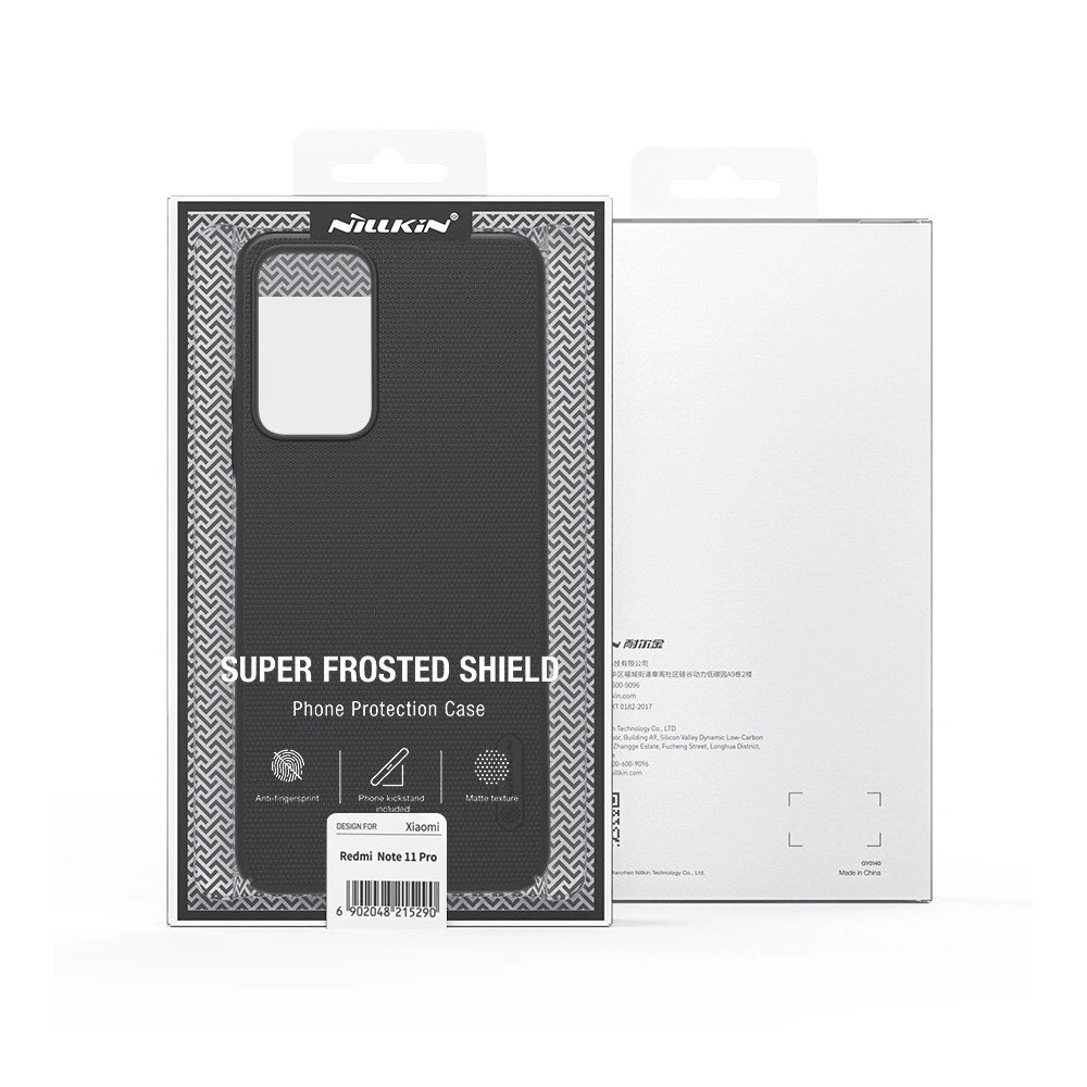 Hurtownia GSM - Etui Nillkin Super Frosted Shield Pro Xiaomi Redmi Note 11 Pro/Plus negru - NLK528 - {ean13} - Hurt