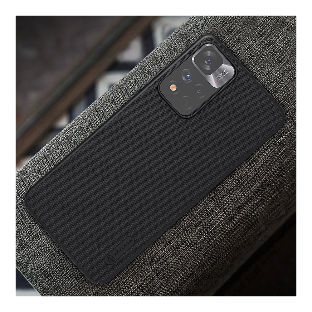Hurtownia GSM - Etui Nillkin Super Frosted Shield Pro Xiaomi Redmi Note 11 Pro/Plus negru - NLK528 - {ean13} - Hurt