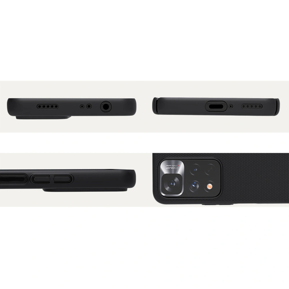 Hurtownia GSM - Etui Nillkin Super Frosted Shield Pro Xiaomi Redmi Note 11 Pro/Plus negru - NLK528 - {ean13} - Hurt