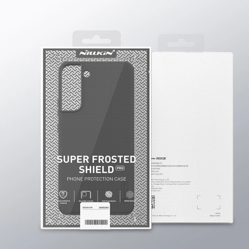 Etui Nillkin Super Frosted Shield Pro Samsung Galaxy S22+ Plus niebieski