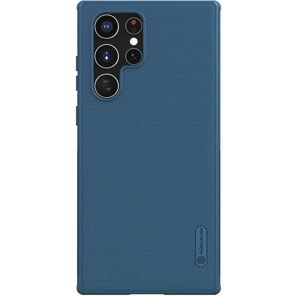 Hurtownia GSM - Etui Nillkin Super Frosted Shield Pro Samsung Galaxy S22 Ultra kék - NLK533 - {ean13} - Hurt