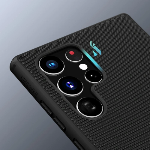 Etui Nillkin Super Frosted Shield Pro Samsung Galaxy S22 Ultra niebieski