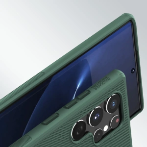 Hurtownia GSM - Etui Nillkin Super Frosted Shield Pro Samsung Galaxy S22 Ultra modrý - NLK533 - {ean13} - Hurt