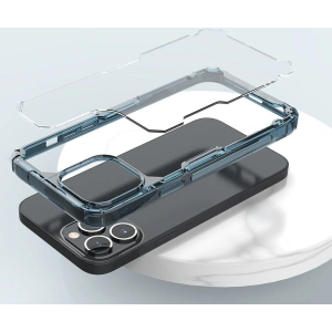 Hurtownia GSM - Etui Nillkin Nature Pro Apple iPhone 13 Pro Max albastru - NLK535 - {ean13} - Hurt
