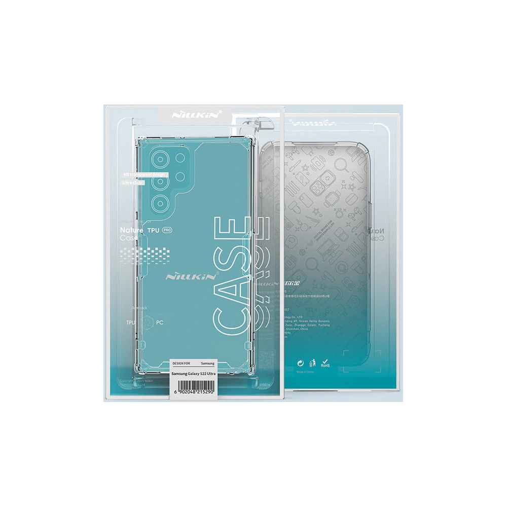 Hurtownia GSM - Etui Nillkin Nature Pro Samsung Galaxy S22 Ultra modrý - NLK536 - {ean13} - Hurt