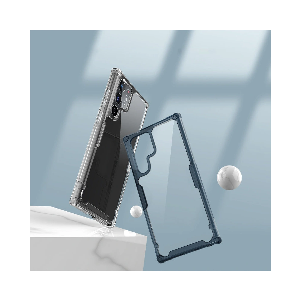 Hurtownia GSM - Etui Nillkin Nature Pro Samsung Galaxy S22 Ultra modrý - NLK536 - {ean13} - Hurt