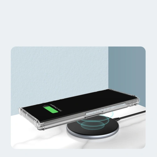 Etui Nillkin Nature Pro Samsung Galaxy S22 Ultra niebieski