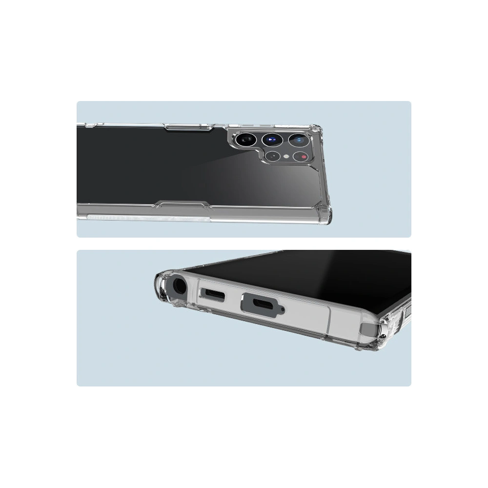 Hurtownia GSM - Etui Nillkin Nature Pro Samsung Galaxy S22 Ultra modrý - NLK536 - {ean13} - Hurt