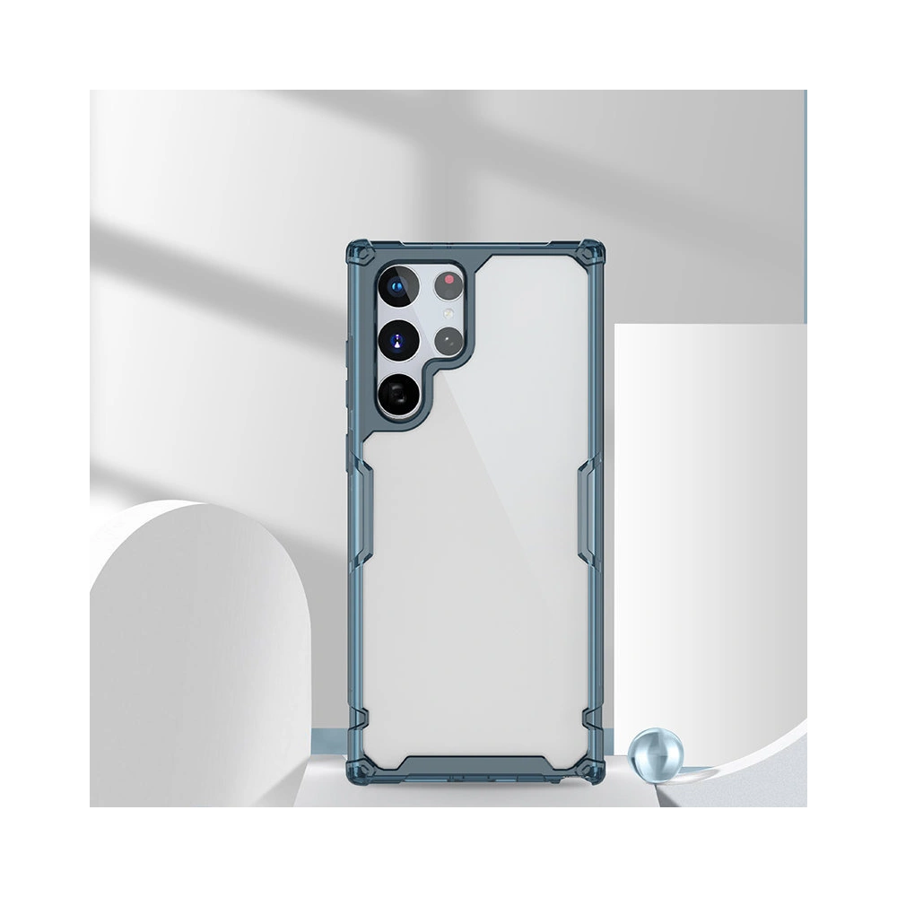 Hurtownia GSM - Case Nillkin Nature Pro Samsung Galaxy S22 Ultra blau - NLK536 - {ean13} - Hurt