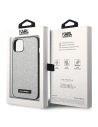 Hurtownia GSM - Etui Karl Lagerfeld KLHCP14SG2ELS Apple iPhone 14 hardcase argintiu/silver Glitter Plaque Logo - KLD1137 - {ean13} - Hurt