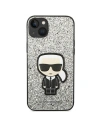 Hurtownia GSM - Etui Karl Lagerfeld KLHCP14SGFKPG Apple iPhone 14 hardcase srebrny/silver Glitter Flakes Ikonik - KLD1138 - {ean13} - Hurt