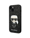 Hurtownia GSM - Etui Karl Lagerfeld KLHCP14SGFKPK Apple iPhone 14 hardcase černý/black Glitter Flakes Ikonik - KLD1139 - {ean13} - Hurt