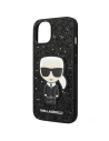 Hurtownia GSM - Etui Karl Lagerfeld KLHCP14SGFKPK Apple iPhone 14 hardcase negru/black Glitter Flakes Ikonik - KLD1139 - {ean13} - Hurt