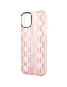 Hurtownia GSM - Etui Karl Lagerfeld KLHCP14SHKLSPCP Apple iPhone 14 hardcase roz/roz Mono Vertical Stripe - KLD1140 - {ean13} - Hurt