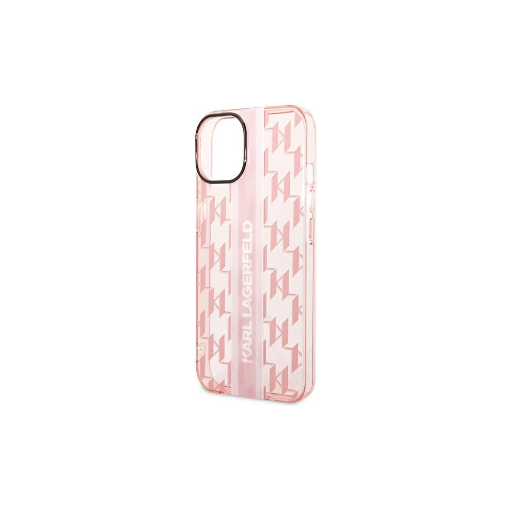 Hurtownia GSM - Etui Karl Lagerfeld KLHCP14SHKLSPCP Apple iPhone 14 hardcase roz/roz Mono Vertical Stripe - KLD1140 - {ean13} - Hurt