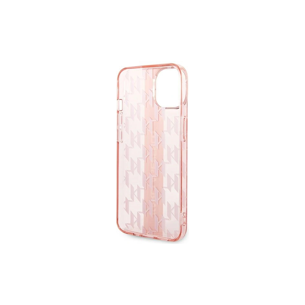 Hurtownia GSM - Etui Karl Lagerfeld KLHCP14SHKLSPCP Apple iPhone 14 hardcase roz/roz Mono Vertical Stripe - KLD1140 - {ean13} - Hurt