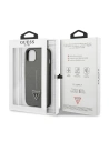 Hurtownia GSM - Etui Guess GUHCP14SPSATLG Apple iPhone 14 argintiu/silver hardcase SaffianoTriangle Logo - GUE2124 - {ean13} - Hurt