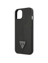 Wholesale Guess GUHCP14SPSATLK Apple iPhone 14 black hardcase SaffianoTriangle Logo - GUE2125 - {ean13} - Hurt