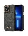 Etui Guess GUHCP14XHG4SHK Apple iPhone 14 Pro Max černé/black hard case 4G Vintage Gold Logo