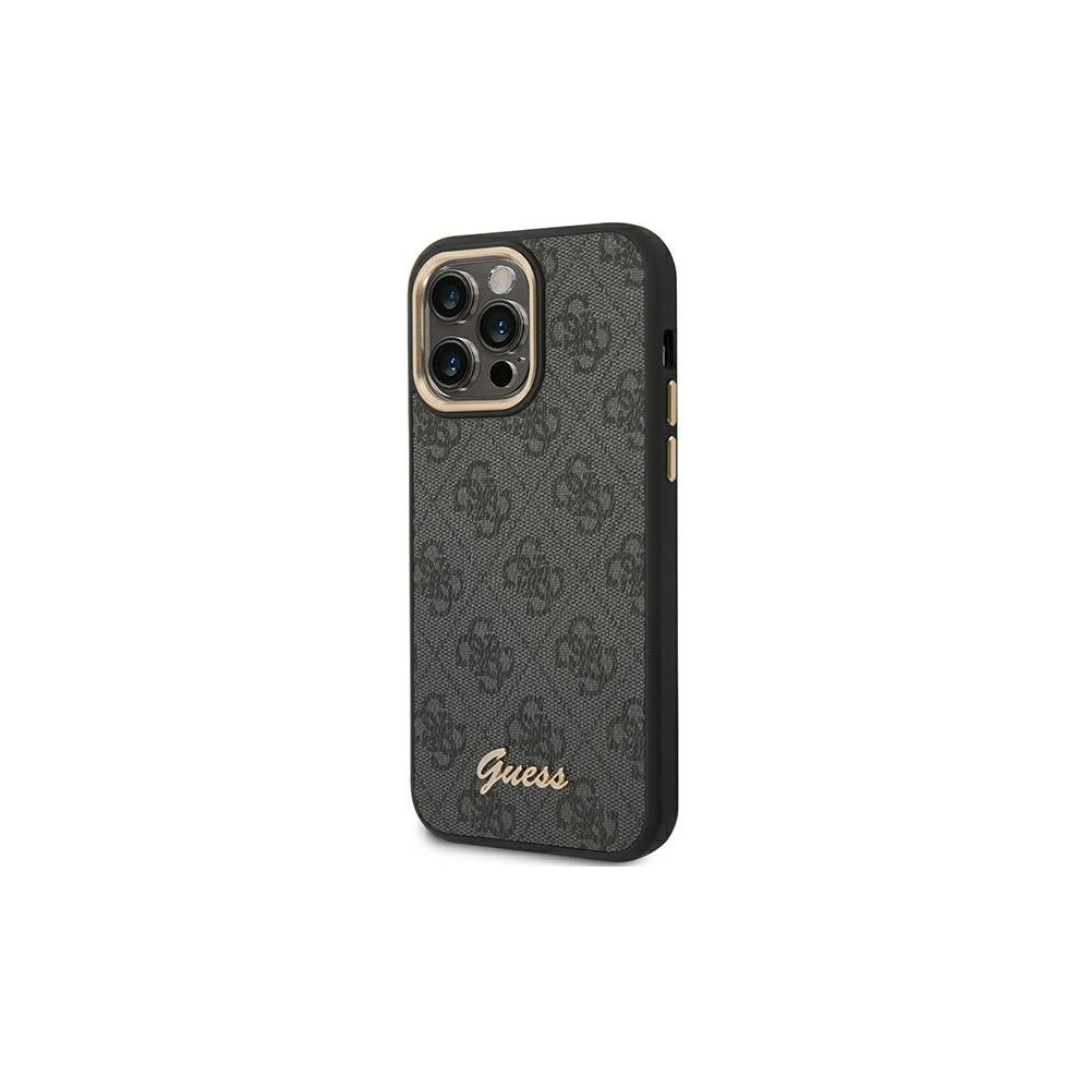 Hurtownia GSM - Case Guess GUHCP14XHG4SHK Apple iPhone 14 Pro Max schwarz/black hard case 4G Vintage Gold Logo - GUE2127 - {ean13} - Hurt